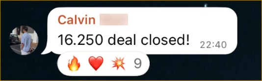 Resultaat van de roedel 42